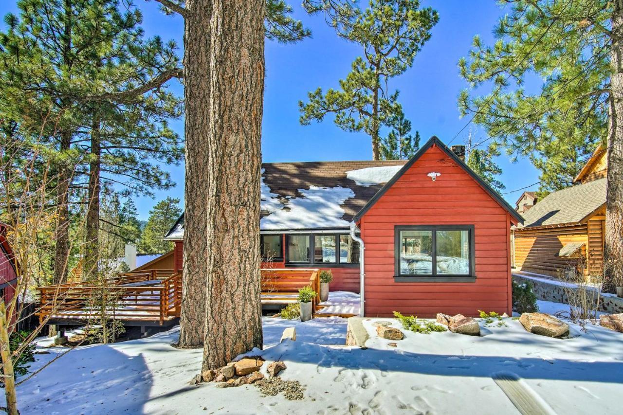 Chic Getaway With Hot Tub Walk To Big Bear Lake! Villa Exterior photo