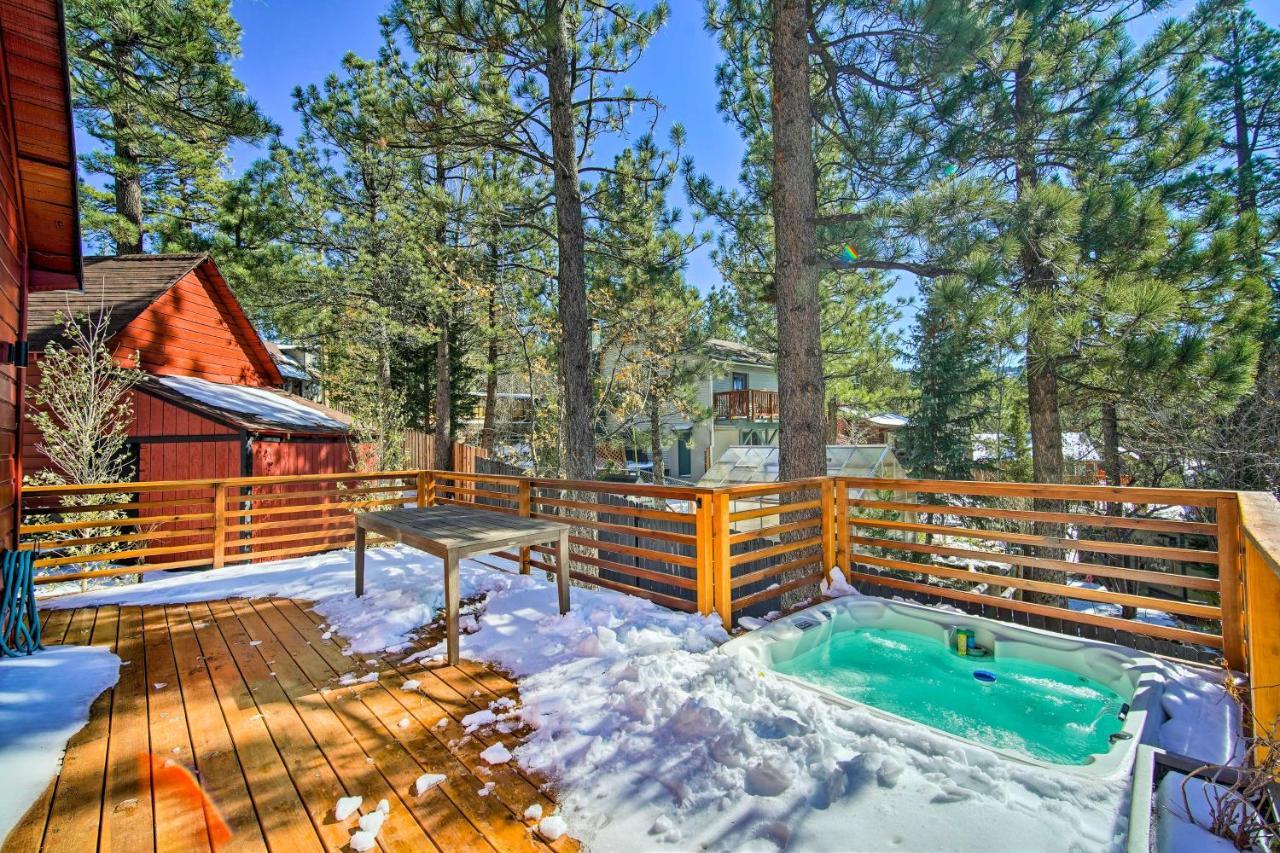 Chic Getaway With Hot Tub Walk To Big Bear Lake! Villa Exterior photo